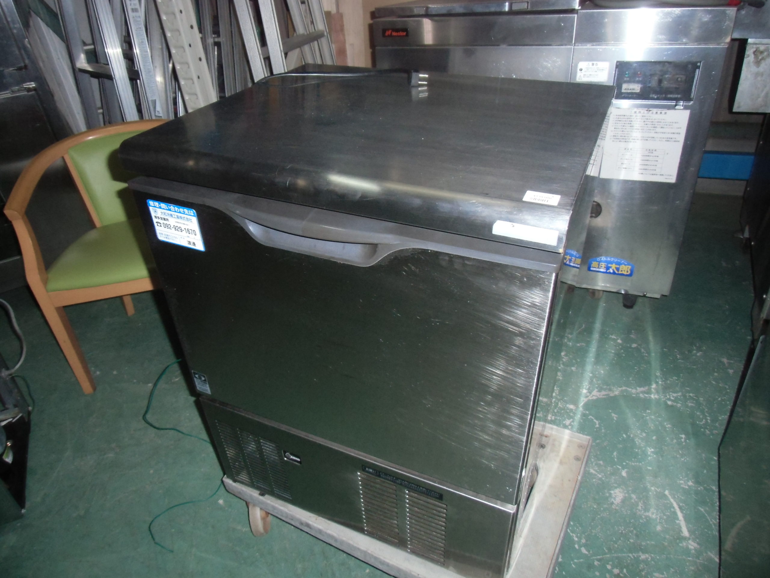 ＝OG＝　大和冷機 ダイワ 製氷機 DRI-65LME 動作確認済み 2014年式 W800×D525×H800 厨房機器 厨房 厨房設備 ＝B-231105
