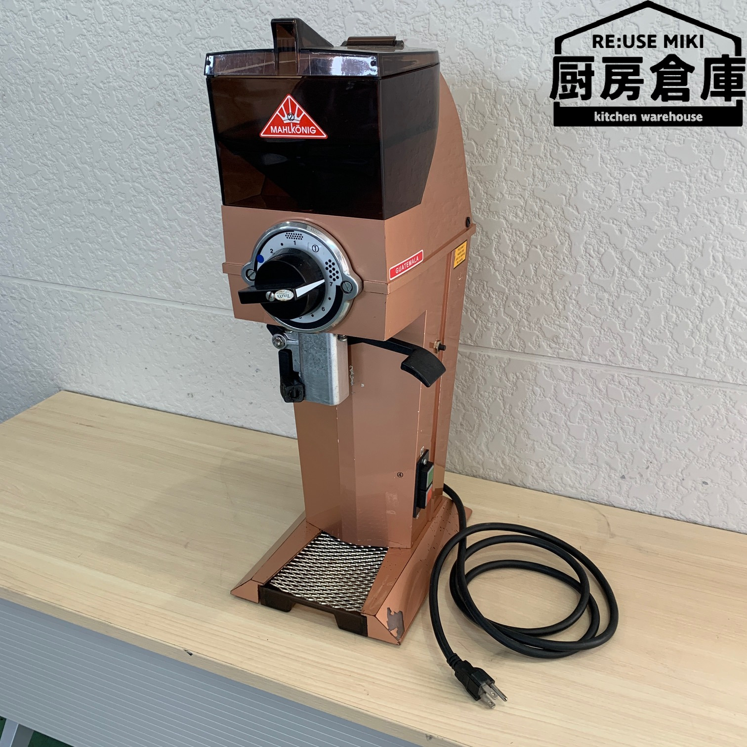 マールクーニック エスプレッソグラインダー 100V - コーヒーメーカー