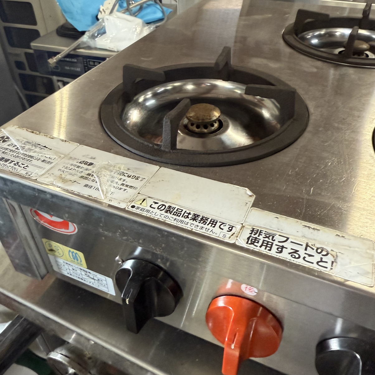 【中古】5口卓上ガスコンロ　M-605C